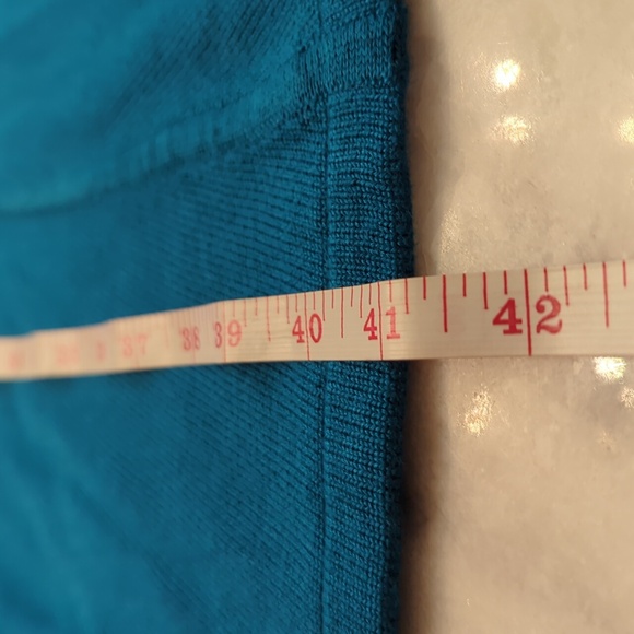 Vintage Vicky Tiel Retro tiel button split collar  sweater Dress.  Sz XL - Picture 10 of 11